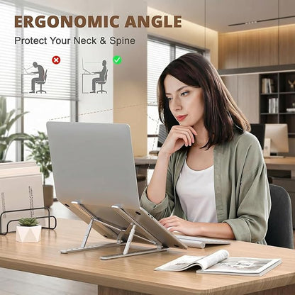 Adjustable Foldable Ergonomic Laptop Stand